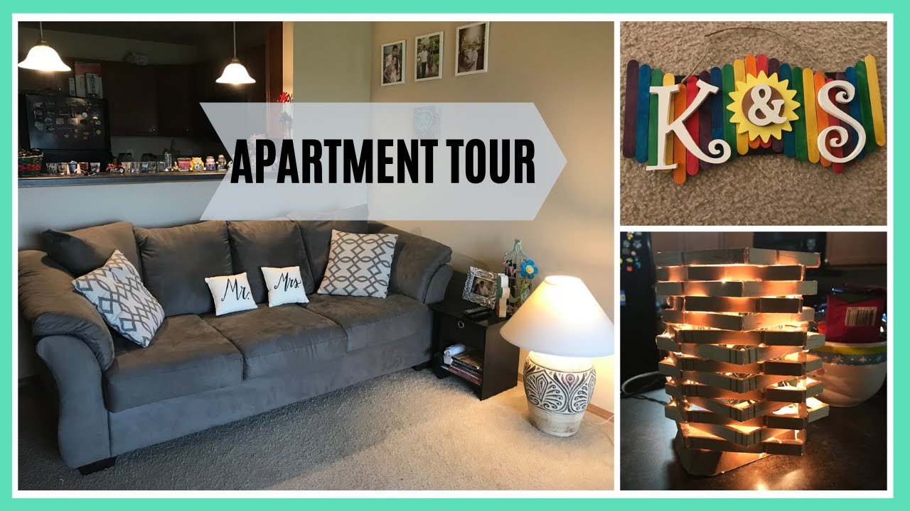 Our 1BHK Apartment Tour in USA DIY Home Decor Items YouTube