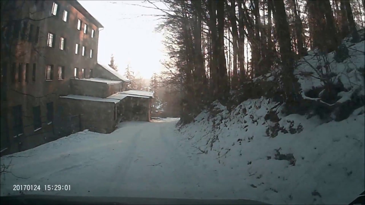 Winter tires Hotel Start - 16-20% climb. Slovak Republic - Kežmarok (Peugeot 306, 1,9 TD, Break)