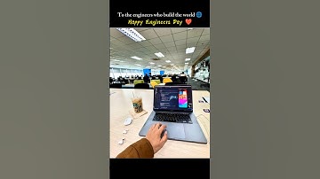 Happy Engineers Day ❤️👨🏻‍💻 |#shorts #ytshorts #viral #coding #programming #software #computerscience