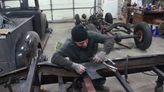 How to Repair 1932 Ford Frame Rails- Sweet Heart Roadster Ep. 7