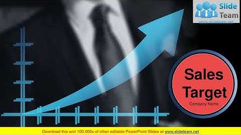 Sales Target PowerPoint Presentation Slides