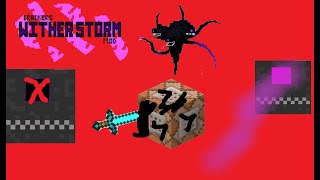 Wither Storm Final Boss Battle!/ Crackers witherstorm mod.