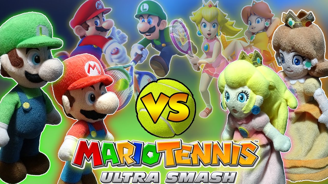 Abm Mario Luigi Vs Peach Daisy Mario Tennis Ultra Smash