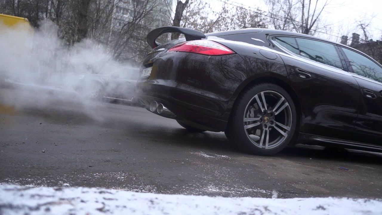 Porsche Panamera 4S Meisterschaft Exhaust Closed Valves YouTube