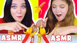 ASMR Jelly Bananas, Popping Boba, Sour Candy Mukbang