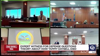Forensic pathologist called by defense says Tammy Daybell’s cause of death ‘undetermined’