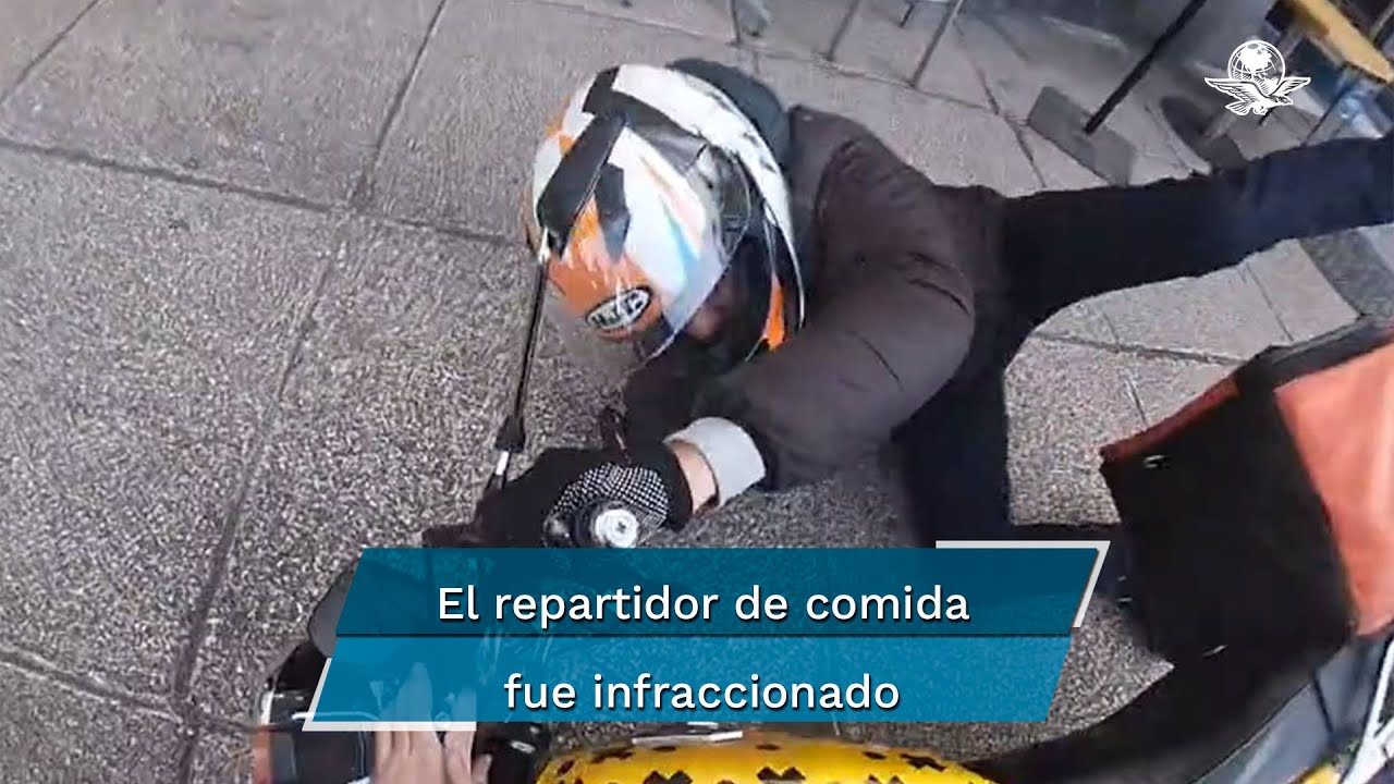 Motociclista protagoniza pelea sobre Paseo de la Reforma tras invadir ...
