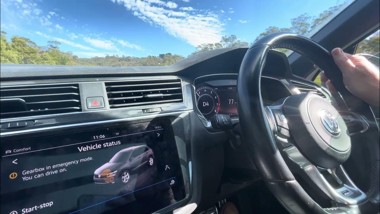 Vw tiguan gearbox in emergency mode dq500 youtube