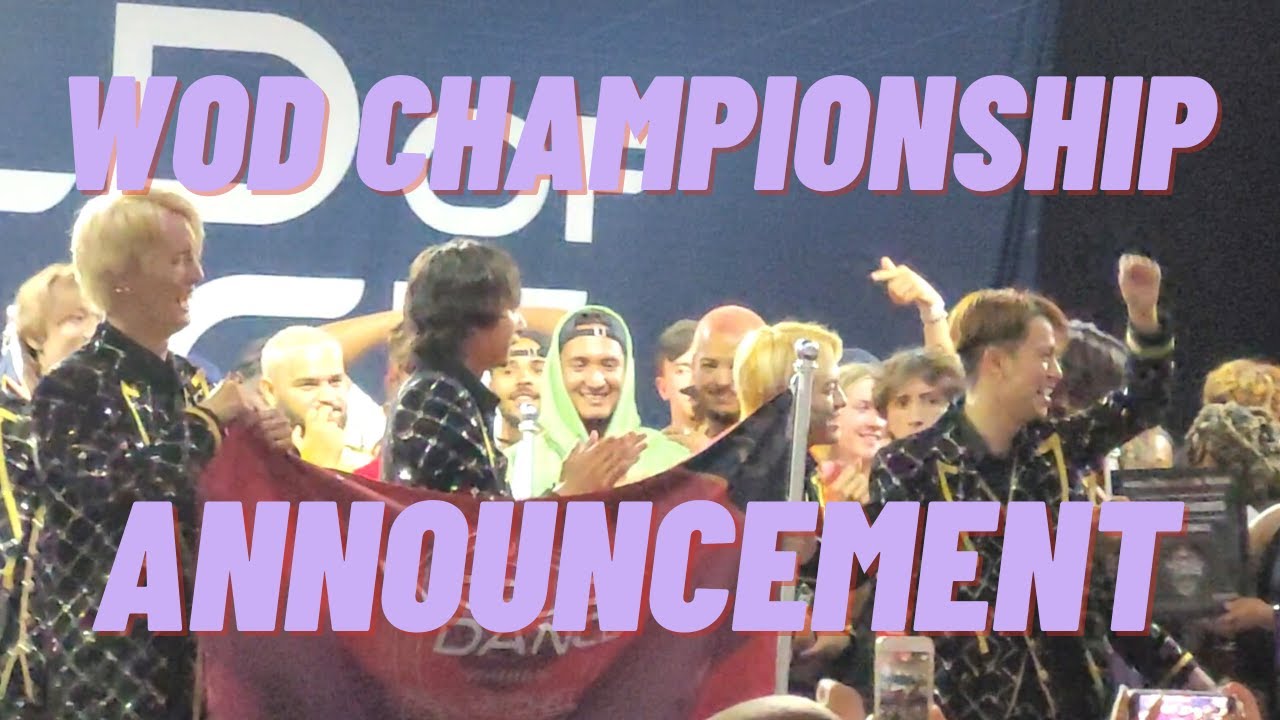 Объявление о чемпионате мира по танцам! / Объявление результатов финального дня! 31.07.22