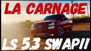 HOW TO DO A COMPLETE NBS 1999-2007 SILVERADO/SIERRA V6 TO V8 LS 4.8 5.3 6.0 SWAP!