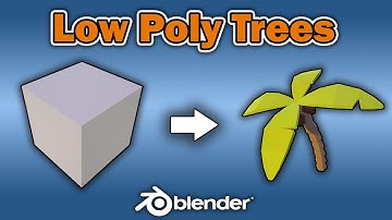Watch Me Create STUNNING Low-Poly Trees in Blender FAST!