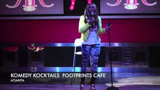 Kiana Dancie Live Comedy & Kocktails Footprints Cafe