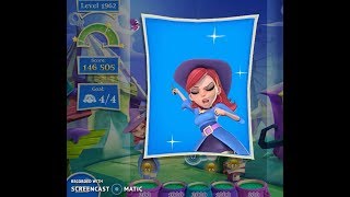Bubble Witch 2 -- Level 1962 -- No Boosters 5-Color Morgana