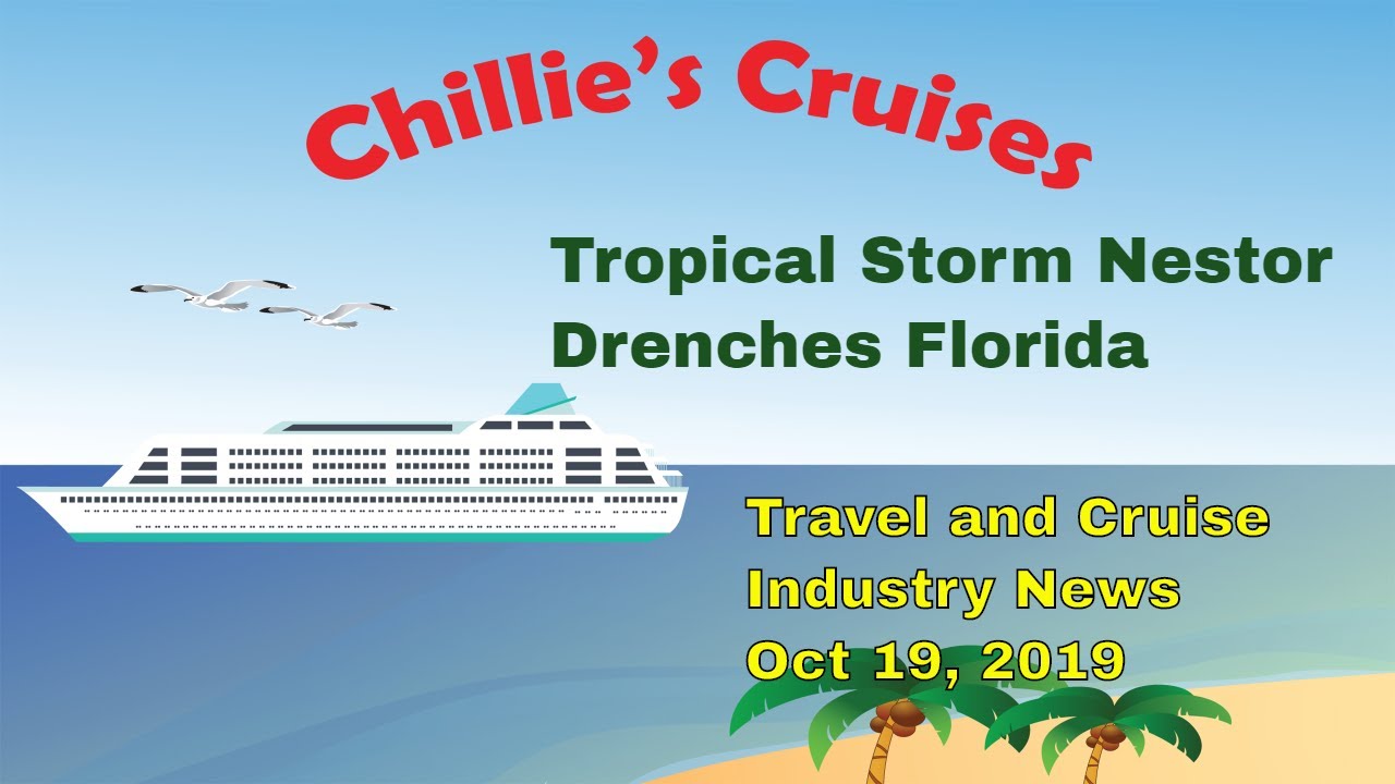 Tropical Storm Nestor Drenches Florida Port Canaveral Florida Port Canaveral Cruise