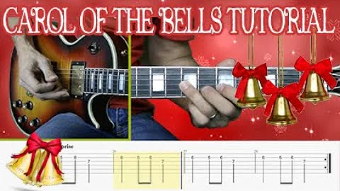 Carol of the Bells Guitar Tutorial | Lesson + Tabs...