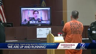 Judges, legal teams work remotely in Douglas County