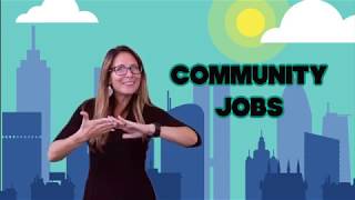 Community Helpers : ASL Vocabulary