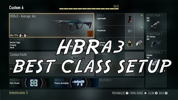 "HBRa3" Best Class Setup: Call of Duty Advanced Warfare!