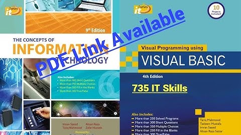 BSc\BA\ADP Part 1 (3rd year) Computer science Syllabus + guess Paper Punjab University \ IT +VB
