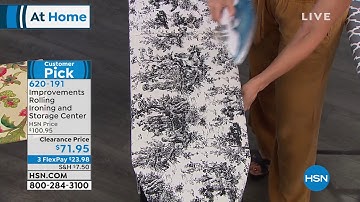 Improvements Rolling Ironing and Storage Center