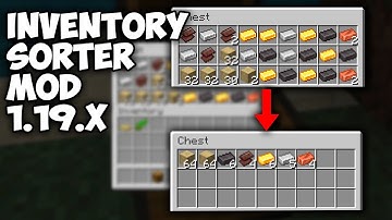 How to Download and Install Inventory Sorter Mod For Minecraft 1.19.2