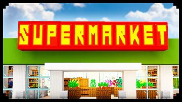 ✔ How to Make a Working Supermarket in Minecraft