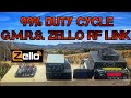 99% Duty cycle G.M.R.S. RF link for Zello \ repeater Interface | first look | VOX setup