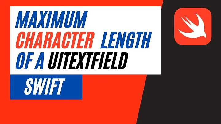 Set the maximum character length of a UITextField in Swift - UITextField Tips 2022 #UITextField