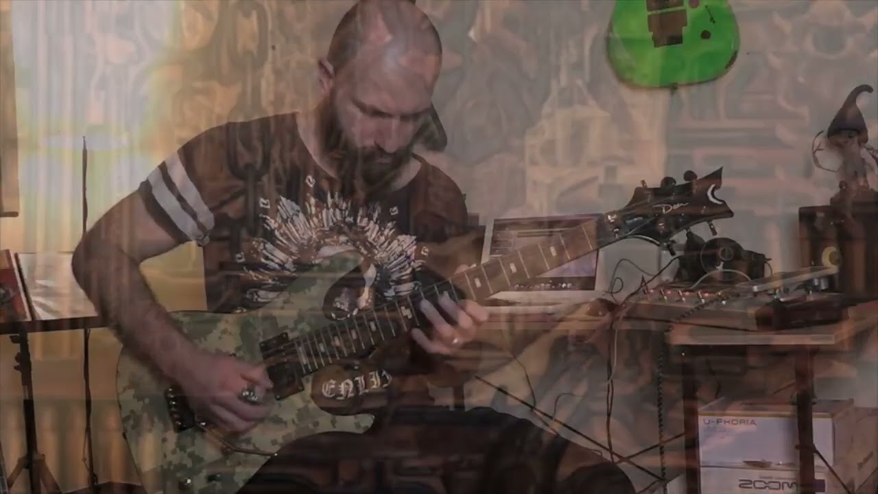 At the Gates - Cold ( Guitar Cover with Andy LaRoque solo ) - YouTube