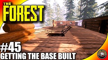 The Forest Gameplay - Walls, Deck Stairs, Rock Rails - Let