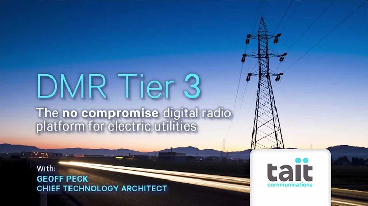 DMR Tier 3 Introduction Video