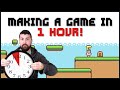 Make a game in an hour- How hard can it be?