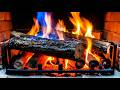 Deep Relaxation with Warm Brick Fireplace Glow and Soothing Crackling Fire Sounds