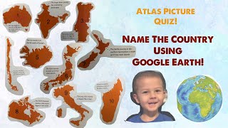 Name The Country (ATLAS Picture Quiz) | Google Earth | Ep. 36 | PlayLittleMister