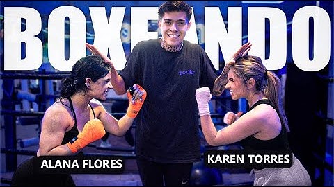 ENTRENANDO BOXEO CON KAREN TORRES 🥊