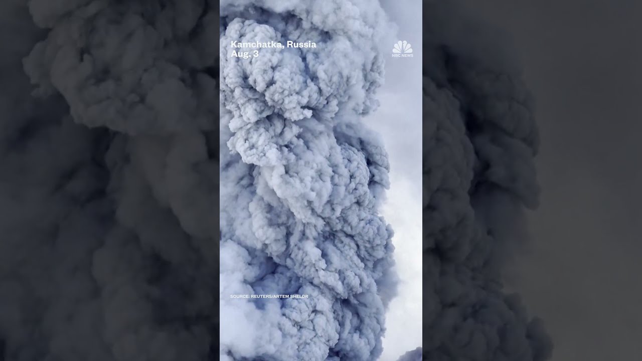 The Volcano In Russia S Far East Erupted For First Time 600 Years