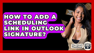 How To Add A Scheduling Link In Outlook Signature? - TheEmailToolbox.com