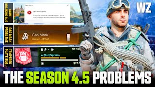 WARZONE: The MAJOR PROBLEMS & Fixes Coming for Season 4 Reloaded (Dev Error Bug, Gas Mask & More)
