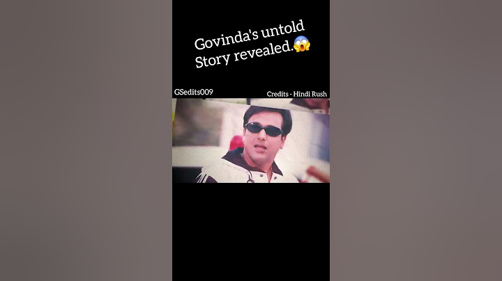 Govinda's untold story | #bollywood #podcast
