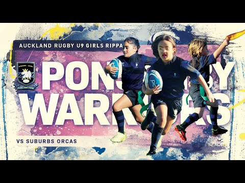 U9 | Ponsonby Warriors vs Suburbs Orcas | Girls Rippa Highlights