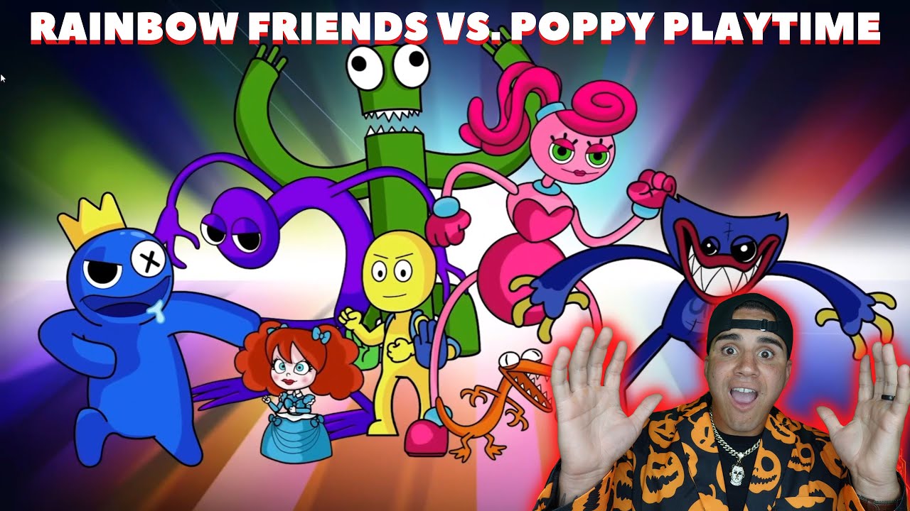 Радужные друзья. Zamination rainbow friends. Радужные друзья против аниматроников. Радужные друзья против poppy playtime. Радужные друзья.