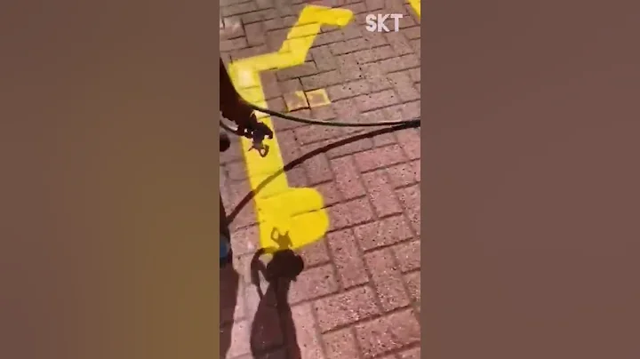 Road marking #shorts #asmr #satisfying