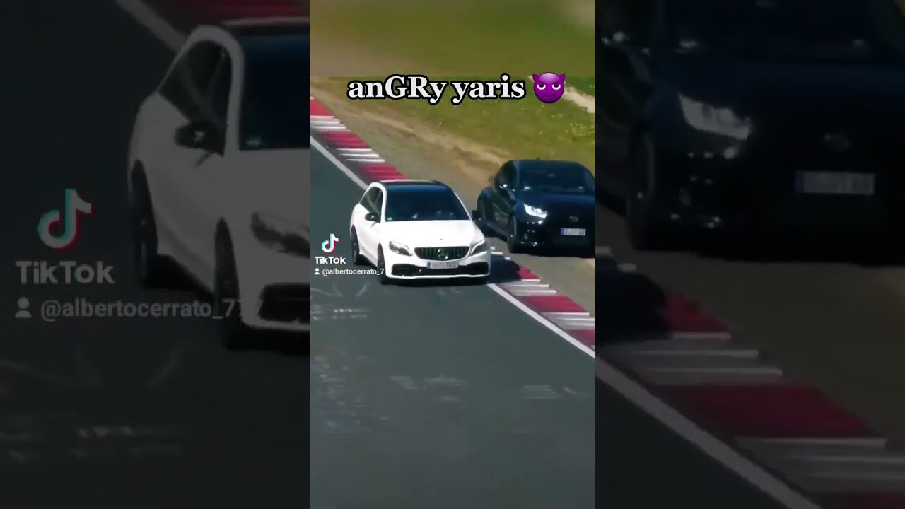 Yaris GR humiliate a AMG at 