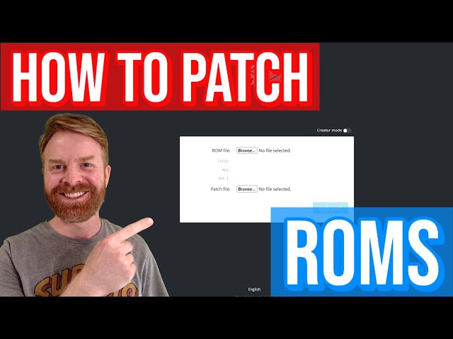 How to add a Translation Patch to a Game ROM