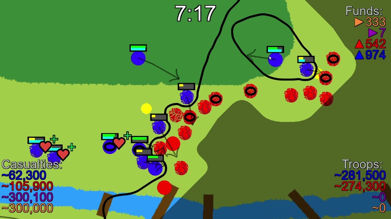 Сильнейшая победа в War of Dots 1vs1vs1vs1!