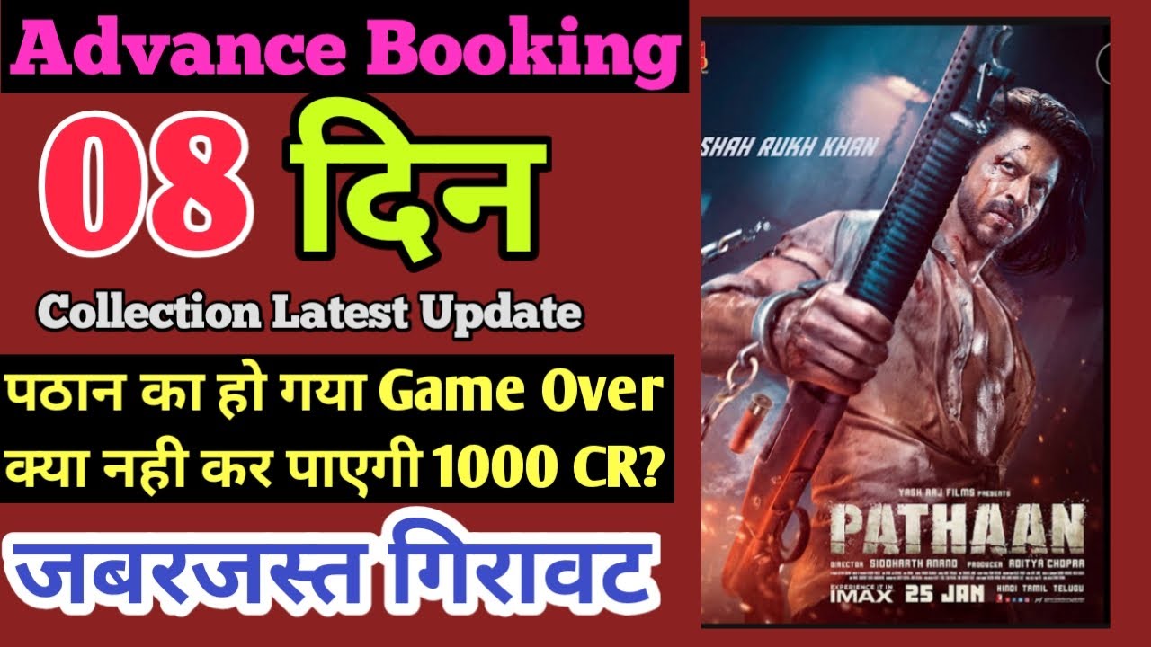 Pathaan Day 8 Advance Booking| Pathaan Day 8 Collection| Pathaan day 7 Collection| Worldwide