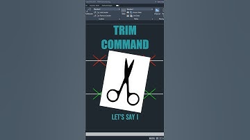 Mastering AutoCAD Trim Command Like a Pro #autocad # #tutorial #howto #cad #animation #designer  #ai
