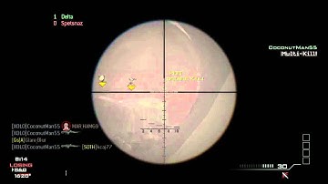Barrett.50 cal 6 man kill feed Mw3