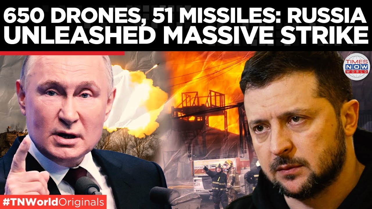 RUSSIA DESTROYS UKRAINE: 152 Ukrainian Locations Targeted In Moscow’s Largest Strike Yet