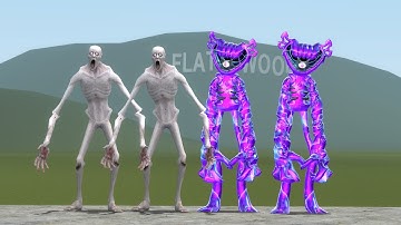 GALAXY HUGGY WUGGY VS SCP-096:SL!! Garry